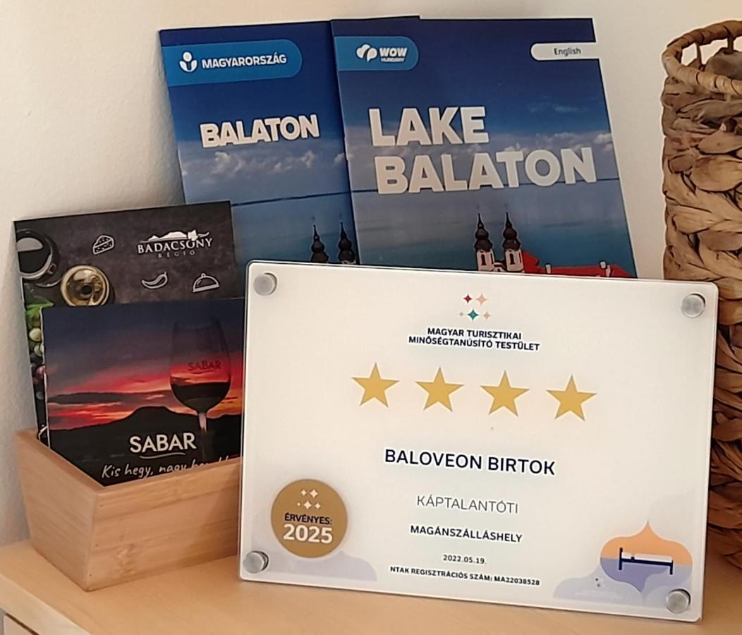 Baloveon Birtok Kaptalantoti Екстер'єр фото
